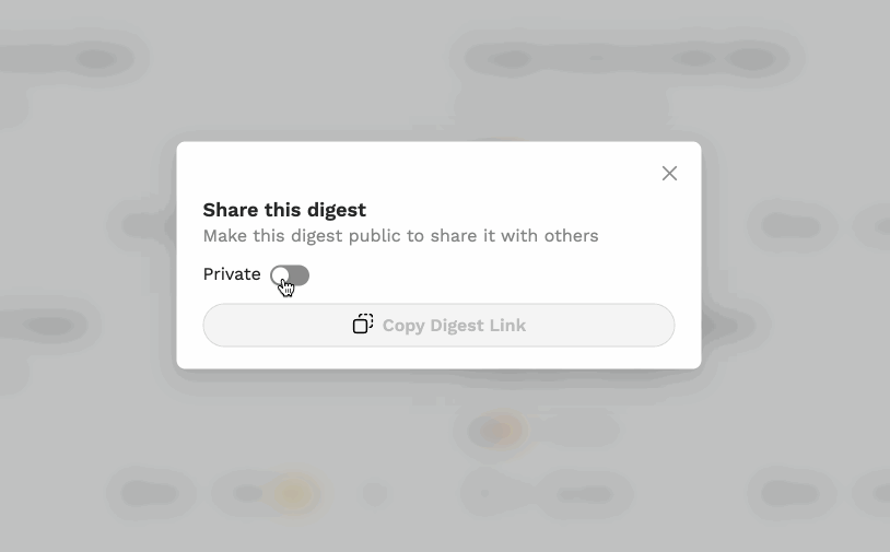 Sharing your Digest